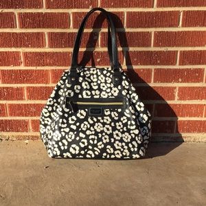 Betsey Johnson Black & White Tote Shoulder bag
